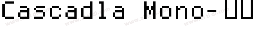 Cascadla Mono字体转换